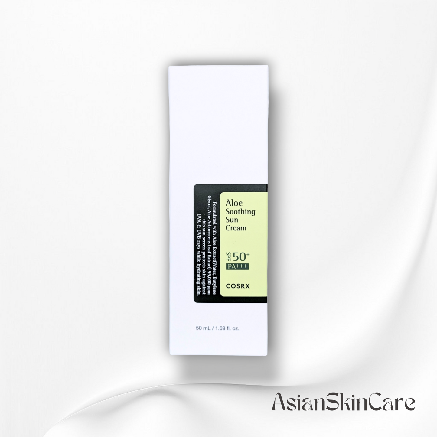 COSRX Aloe Soothing Sun Cream - Crème solaire apaisante à l'aloe vera - SPF 50+