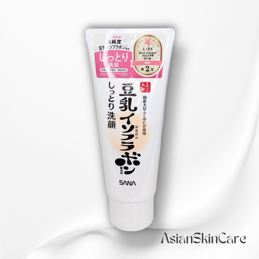 Nameraka Honpo Moisturizing Cleansing Face Wash - 150g : Un nettoyant visage doux pour une peau propre et équilibrée