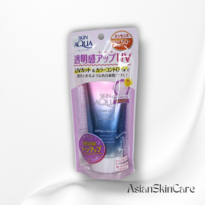 Skin Aqua Tone up UV Essence - 80g : Protection solaire et éclat de la peau